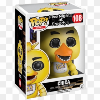 Funko Pop Five Nights At Freddy's Chica Clipart