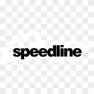 Speedline Logo Black And White - Graphics Clipart