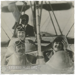 Charles Comiskey Airplane - Photograph Clipart