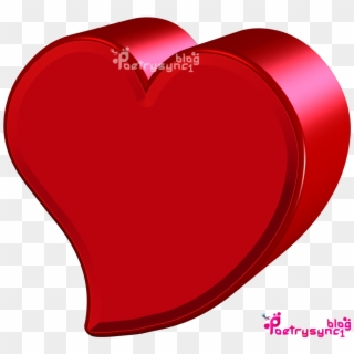 3d Png Image With Transparent Background - Heart Clipart