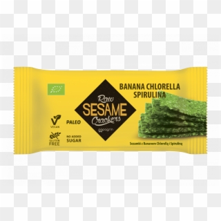 Raw Sesame Crackers - Banana Clipart