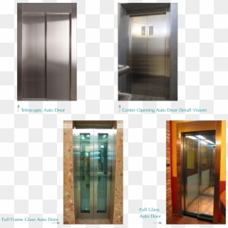 Door Elevators Do Not Need Manual Stimulation For Operation - Glass Door Elevator Clipart