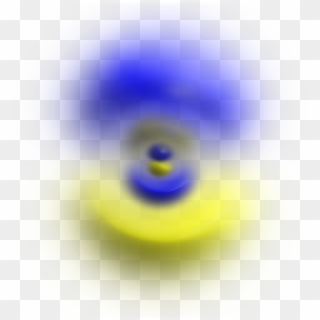 Atomic Orbital Cloud N4 L1 M0 - Circle Clipart