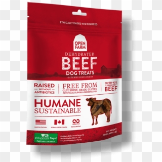 Open Farm Dehydrated Beef Dog Treats Clipart