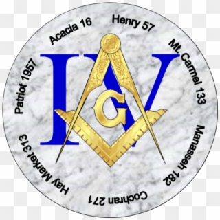 Fourth Masonic District - Circle Clipart