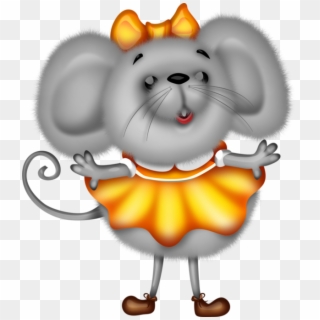 Clipart Rat Country Mouse - Cute 3d Souris Tubes - Png Download