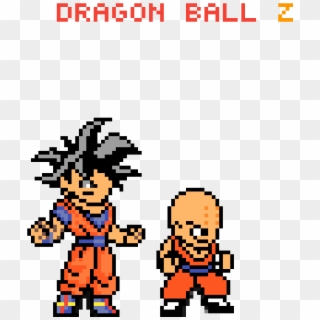 Goku - Goku Pixel Art Game Clipart