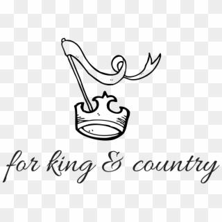 Website Built By For King & Country - Line Art Clipart