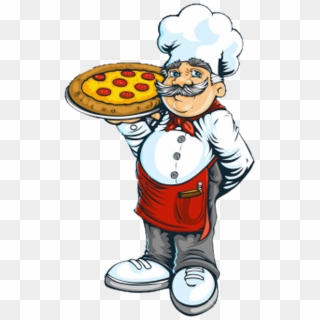 Pizza Chef Png - Chef Com Pizza Png Clipart