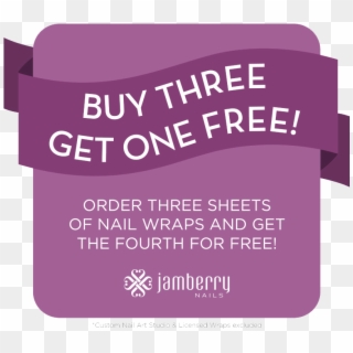 Http - //christi - Jamberrynails - Net/ - Buy 3 Get1 Free Clipart