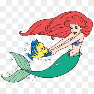 Little Mermaid And Friends Clipart - Png Download