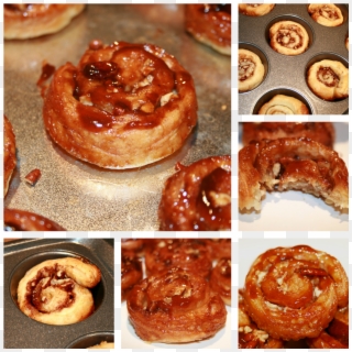 Puff Pastry Cinnamon Rolls Recipe Adapted From The - Sticky Bun Clipart