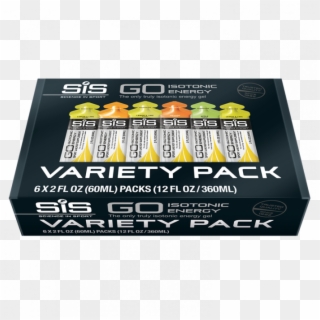 Go Isotonic Energy Gel Variety Pack - Sis Gel Variety Pack Clipart