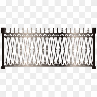 Iron Gate Pattern Material Transprent Png Free - Fence Clipart
