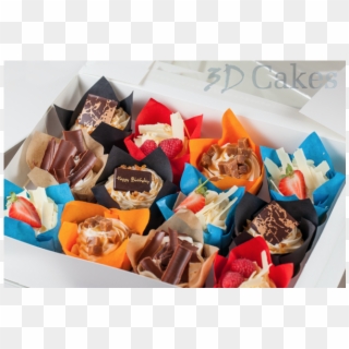 12 Luxury Cupcakes - Chocolate Clipart