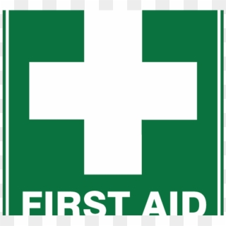 First Aid In The Workplace - First Aid Kit Safety Sign Clipart