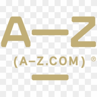 A Z Com Gold Srgb - Az Clipart