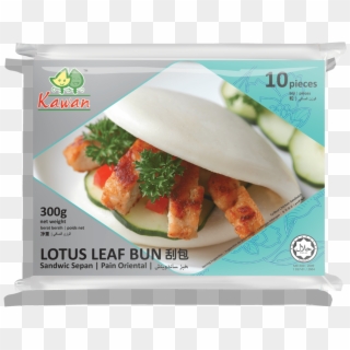 Kawan Lotus Leaf Bun Clipart