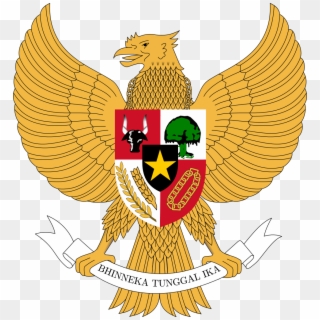 Coat Of Arms Of Indonesia - Indonesia Coat Of Arms Transparent Clipart