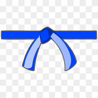 Faixa Azul - Faixa Azul Jiu Jitsu Png Clipart