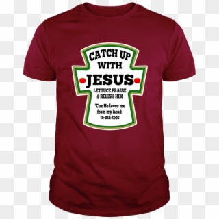 Catch Up With Jesus Mens T-shirt - Active Shirt Clipart