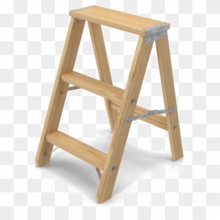 Wooden Ladder Png Image Background - Wooden Step Ladder Png Clipart