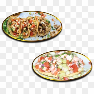 Appetizers - Mexican Tostadas De Camaron Clipart