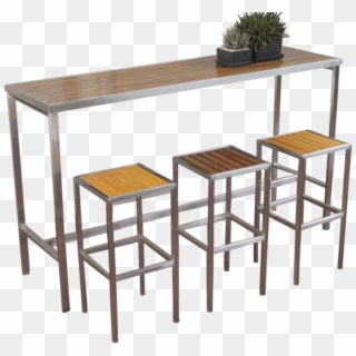 Bar Table And Stool Design - Outdoor High Bar Table And Stools Clipart