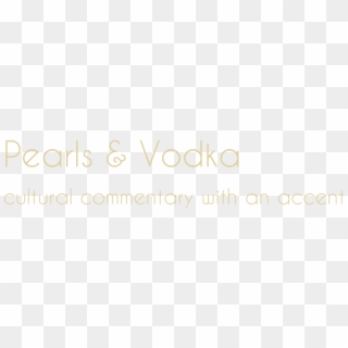 Pearls & Vodka - Circle Clipart