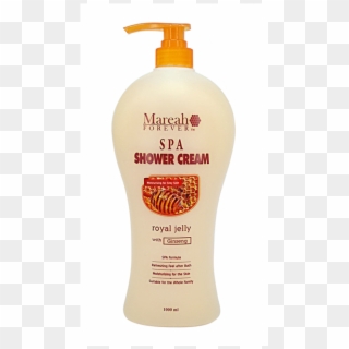 Mareah Forever Spa Shower Cream Royal Jelly With Ginseng - Plastic Bottle Clipart