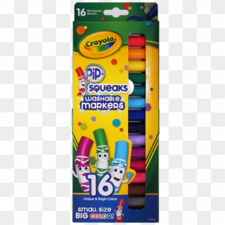 Crayola Pip-squeaks Washable Markers - Pip Squeak Markers Clipart