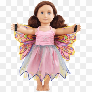 Fairy Rainbow Doll Dress - Barbie Clipart