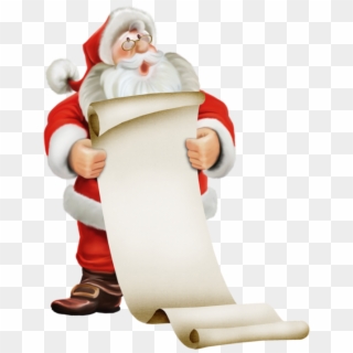 Image Du Blog Zezete2 - Clipart Santa Claus List - Png Download