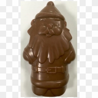 Milk Chocolate Covered Peanut Butter Santa - Garden Gnome Clipart