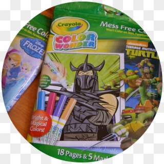 Crayola Color Wonder Nickelodeon Teenage Mutant Ninja - Label Clipart