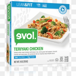 Evol Lean And Fit Teriyaki Chicken Clipart