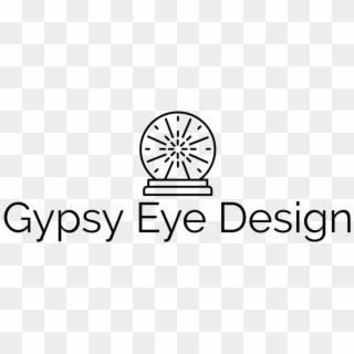 Psychic Drawing Gypsy Eye - Circle Clipart