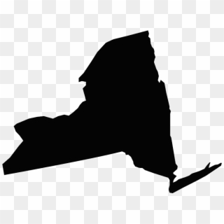 Clip Transparent Biggie Drawing Silhouette - New York State Icon Vector - Png Download