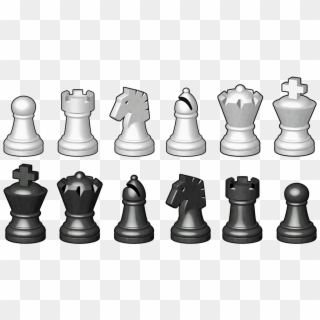 Drawing Chess Board - Chess Board Pieces Png Clipart