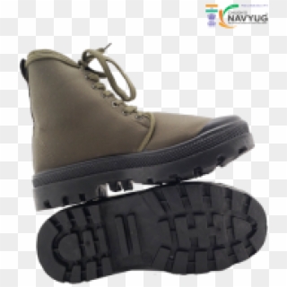 Army Jungle Shoes - Steel-toe Boot Clipart