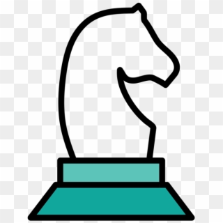 Advisage Home Page Icon Chess Piece-01 - Line Art Clipart
