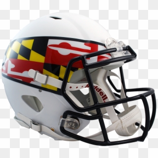 Maryland Terrapins Authentic Full Size Speed Helmet - Maryland Terrapins Helmet Clipart