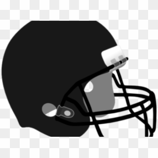 Cartoon Football Helmets - Black Football Helmet Transparent Clipart