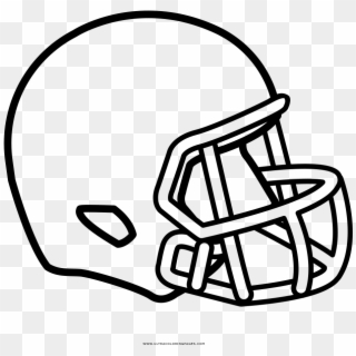Football Helmet Coloring Page - Casco De Rugby Dibujo Clipart