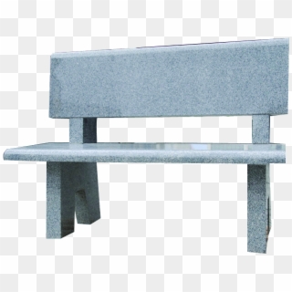 Bench With Flat Top - Outdoor Bench Clipart