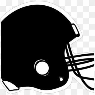 Football Helmet Clipart Black Football Helmet Clipart - Clip Art Football Helmet Printable - Png Download