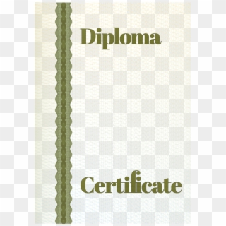 Guilloche Border Diploma Frame Png Image - Book Cover Clipart