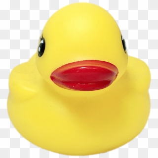 Classic Yellow Rubber Duck - Bath Toy Clipart