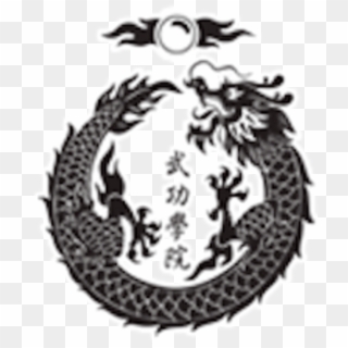 Tai Chi Academy Of Los Angeles Logo - Chinese Dragon In A Circle Clipart