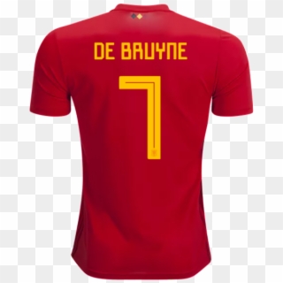 Belgium 2018 Home Jersey Kevin De Bruyne - Ronaldo Portugal 18 19 Clipart